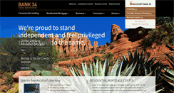 Desktop Screenshot of bank34.com